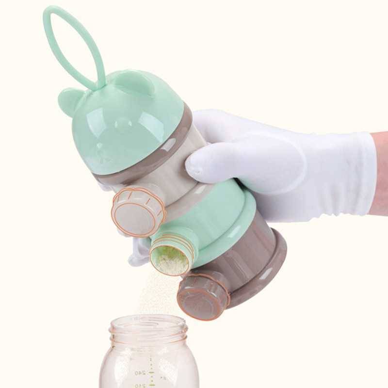 Baby Powder Container Color : Green|Purple Baby Powder Container