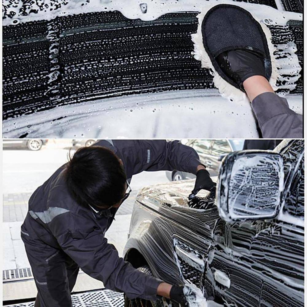 Plush Car Washing Glove Auto Supplies Cleaning Home Supplies Plush Car Washing Glove Auto Supplies Cleaning Home Supplies